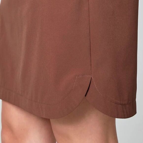 Mondetta Mahogany Rust Orange Active Skirt Size Small  side Pockets - Picture 5 of 11